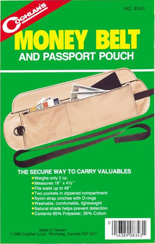 ���� ��� ����� Coghlan\'s Money Belt 8343