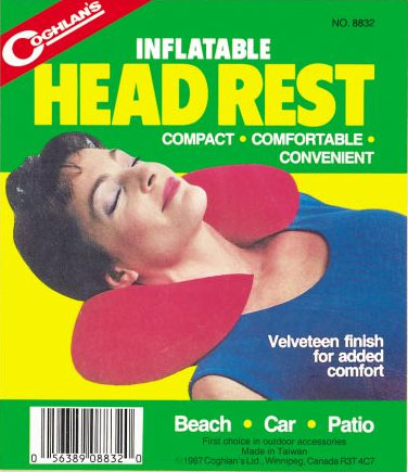Подушка-подголовник Coghlan\'s Inflatable Head Rest 8832