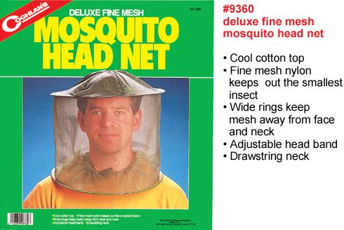 Накомарник Coghlan\'s Deluxe Fine Mesh Mosquito Head Net 9360