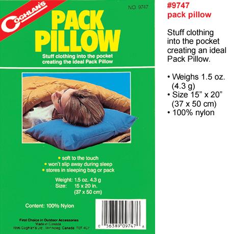 Подушка походная Coghlan\'s Pack Pillow (37х50 см) 9747