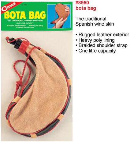 Фляга испанская для вина Coghlan\'s Bota bag, 1 л 8950
