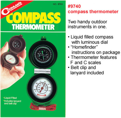 ������ � ����������� Coghlan\'s Compass Thermometer 9740