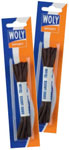 Шнурки круглые Woly Sport Shoe Laces 75см чёрно-коричневые 5115.241-75