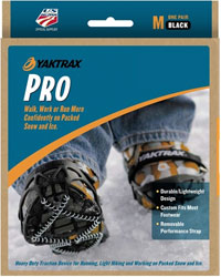 Накладки на обувь (ледоходы) Yaktrax Pro, размер 38-40 (S)